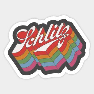 Schlitz Sticker